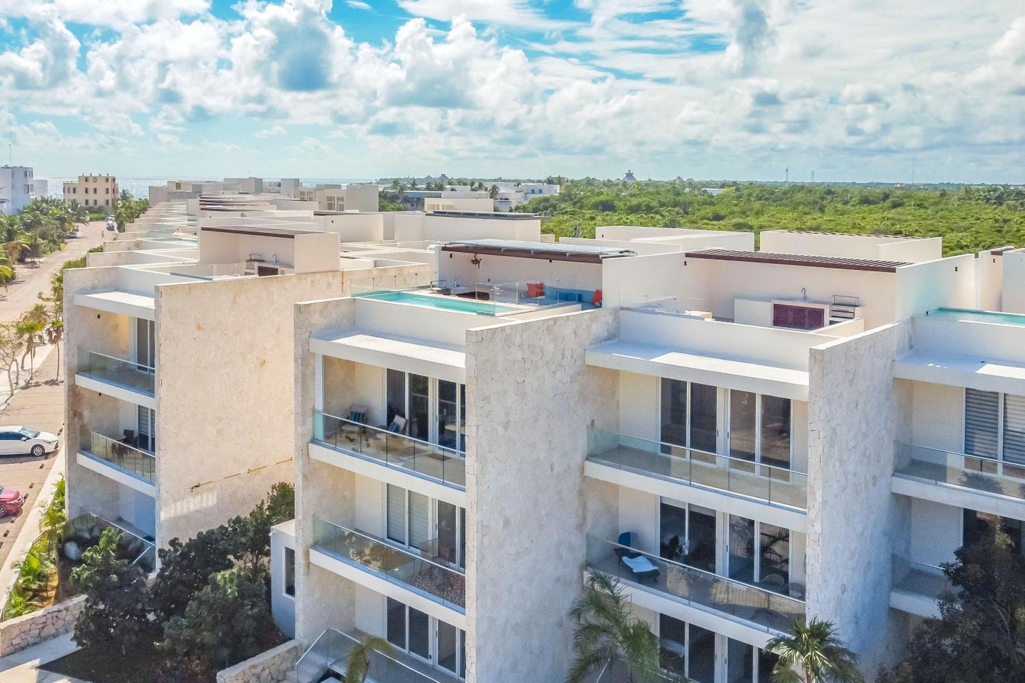 Santamar By Tao Beach Condos With Pool & Walk To Ocean Akumal Szoba fotó