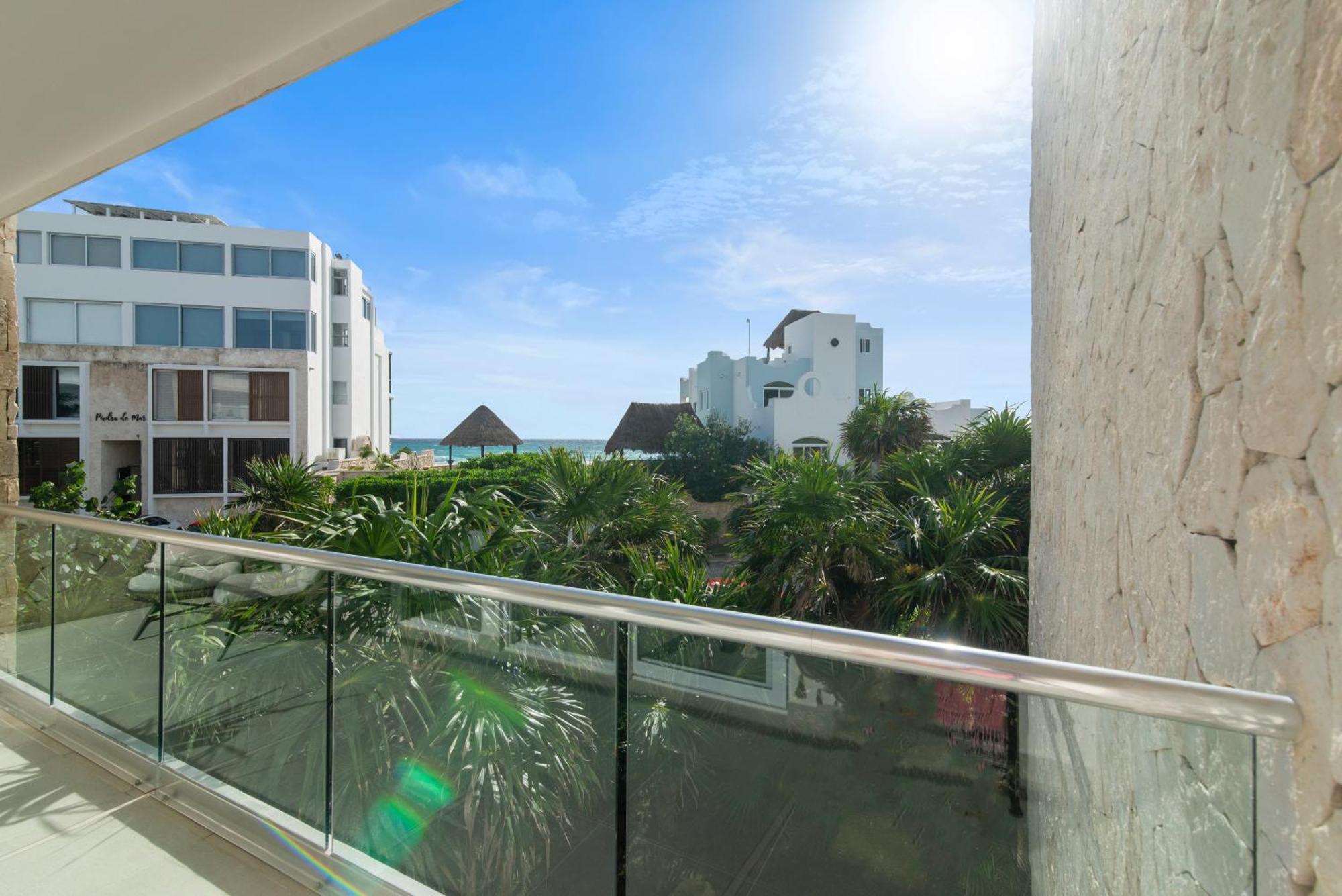 Santamar By Tao Beach Condos With Pool & Walk To Ocean Akumal Kültér fotó