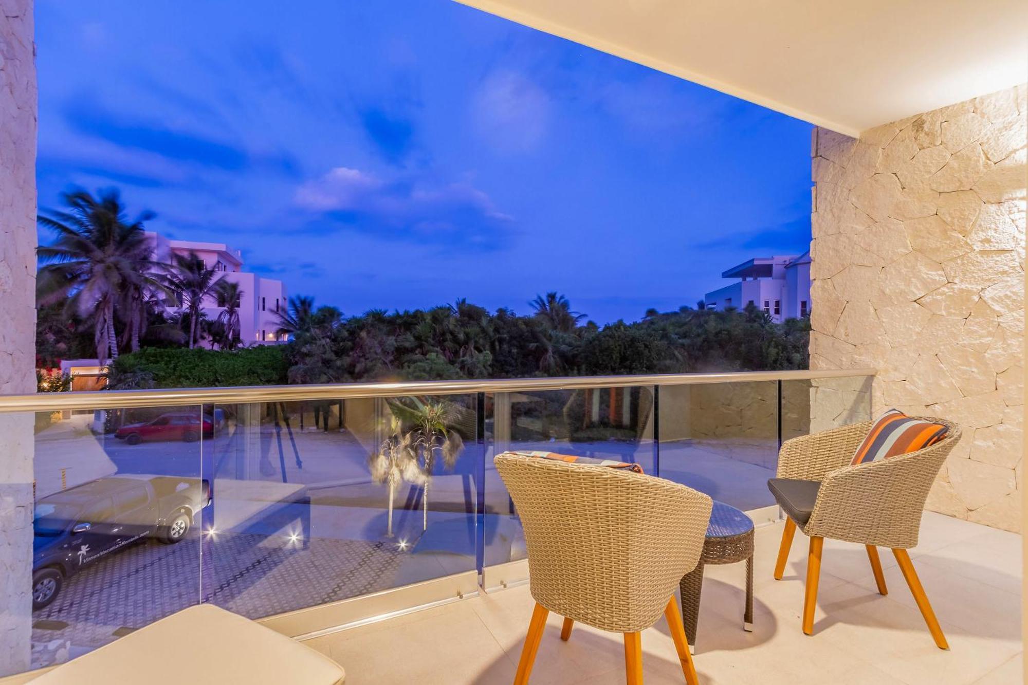 Santamar By Tao Beach Condos With Pool & Walk To Ocean Akumal Kültér fotó